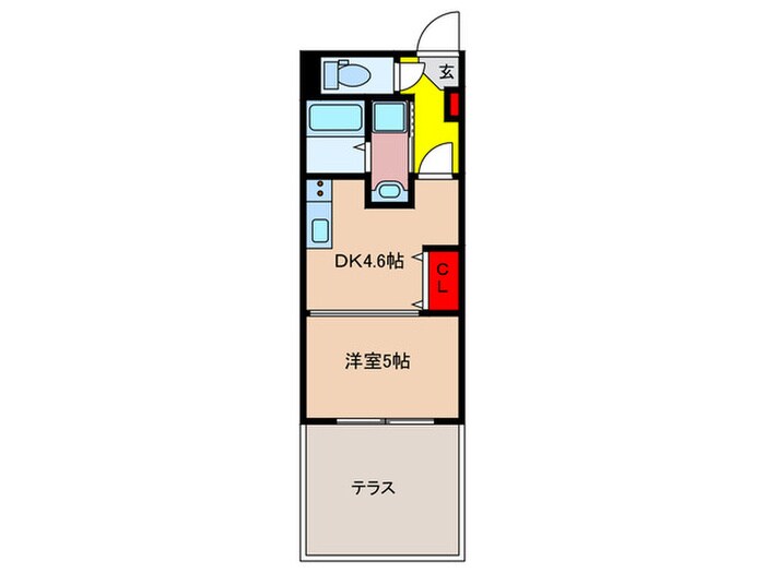 間取り図 プレシャス中宮
