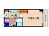 Ｒ－Ⅱコ－ト 1Kの間取り