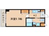Ｒ－Ⅱコ－ト 1Kの間取り