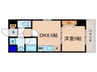 Ｒ－Ⅱコ－ト 1DKの間取り