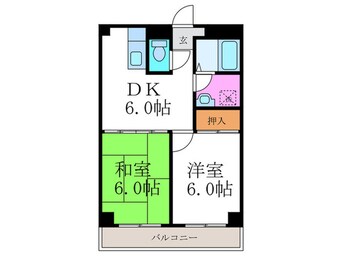 間取図 グランド－ル長岡京