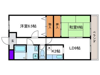 間取図 エントリ－ト木村