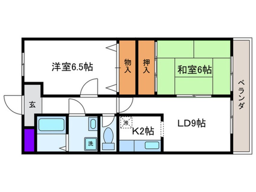 間取図 エントリ－ト木村