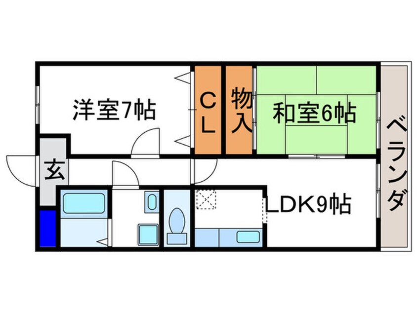 間取図 エントリ－ト木村