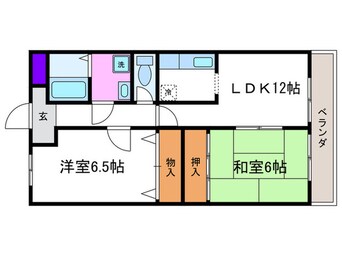 間取図 エントリ－ト木村