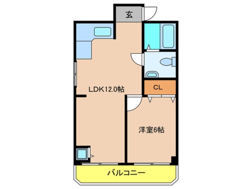 間取図 第二渡部ビル