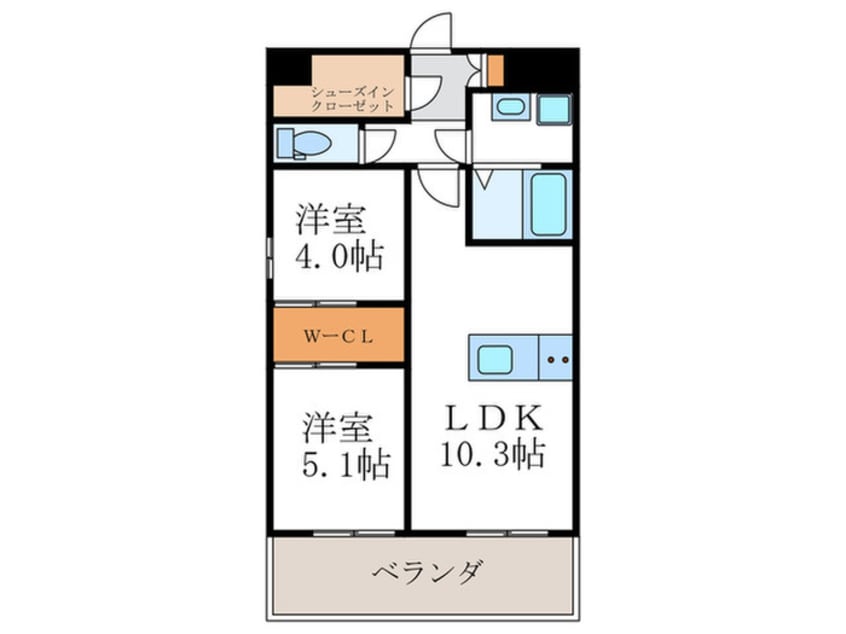 間取図 仮）LiveCasa千本今出川