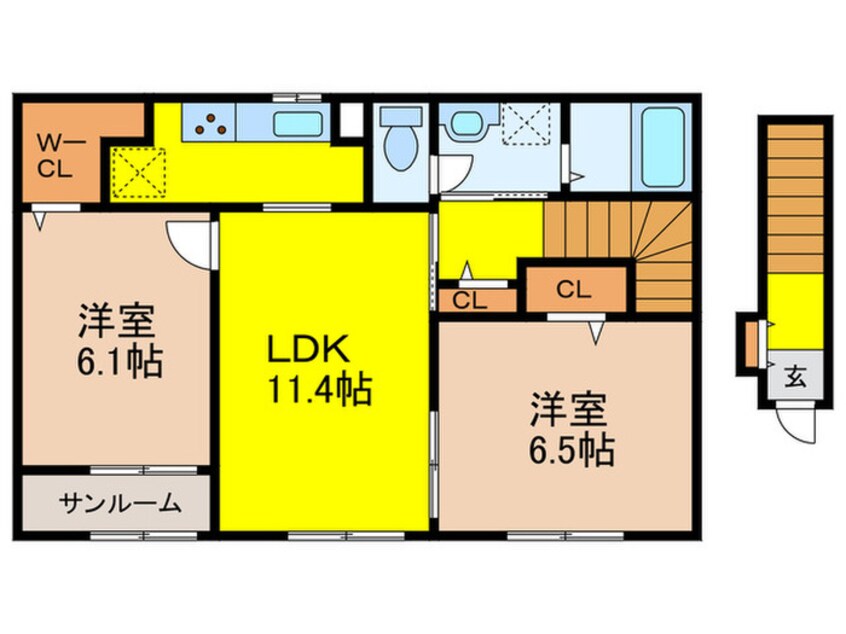 間取図 パーク・エノコダ