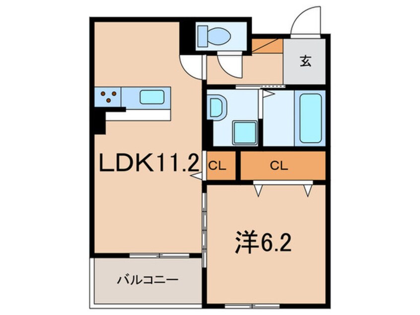 間取図 サンロイヤルⅡ
