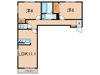 間取図 サンロイヤルⅠ