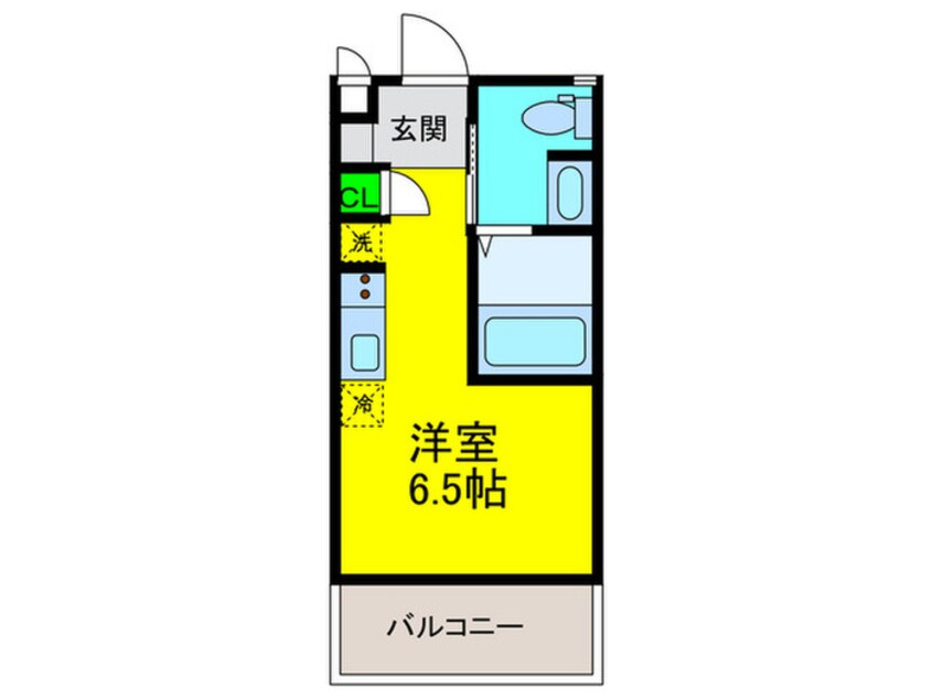 間取図 レガーロ鳳東町
