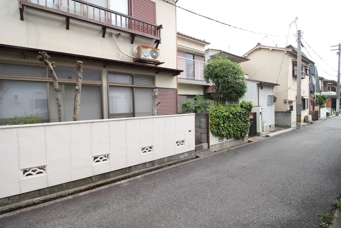 室内からの展望 コ－トハウス