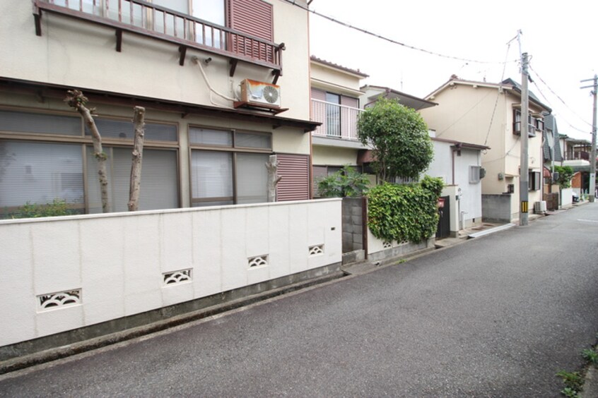 室内からの展望 コ－トハウス