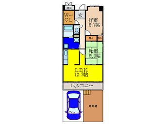 間取図 サンシャイン江坂