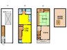 磯路２丁目貸家 2LDKの間取り