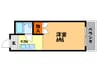 ポルト壱番館 1Kの間取り