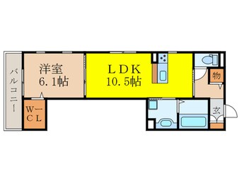 間取図 ＨＭメゾン岸部