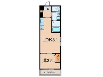 間取図 ＡＬＥＧＲＩＡ西宮今津