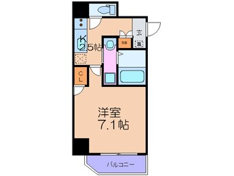 間取図 レグゼスタ福島（1001）