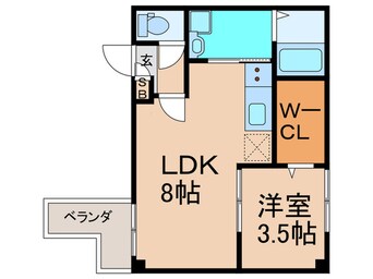 間取図 アレーズ駒川中野