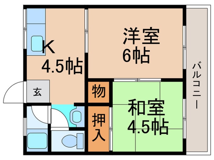 間取り図 ドリームハイツ