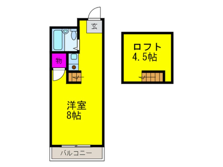 間取図 ホライズンハイツ