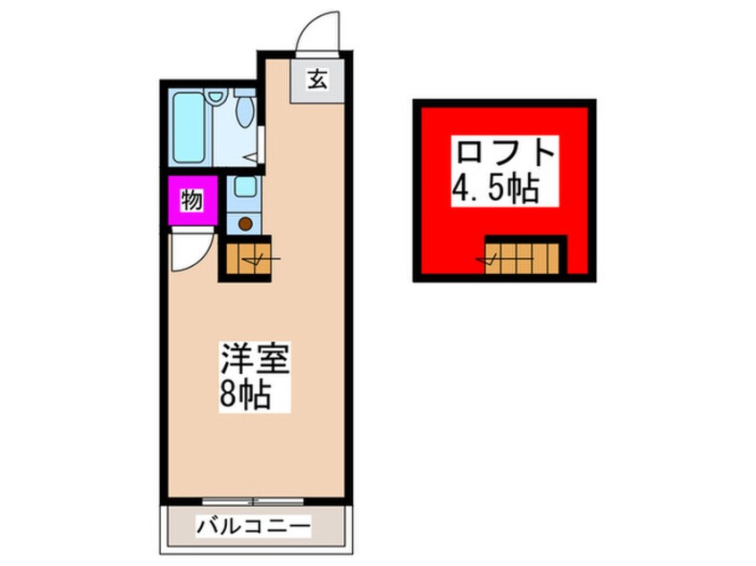 間取図 ホライズンハイツ