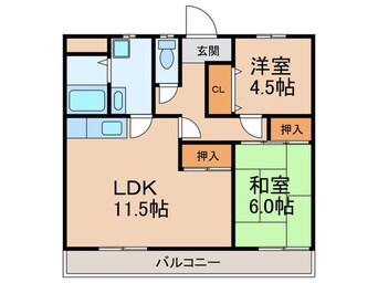 間取図 サンテラス垂水