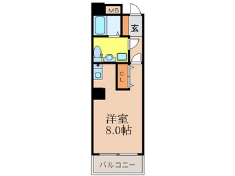 間取図 サングレートＥＳＡＫＡⅡ