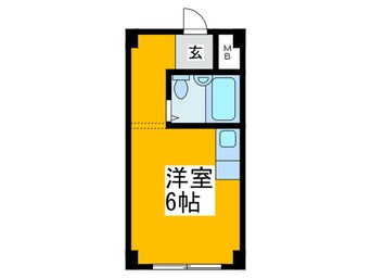 間取図 プレアール恩智Ⅱ