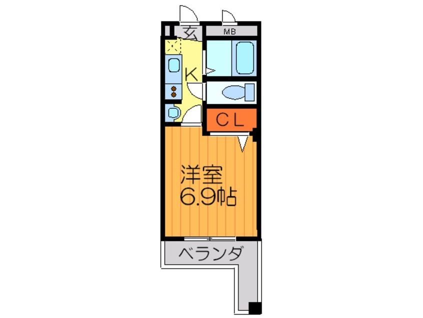 間取図 リバーライズ布施