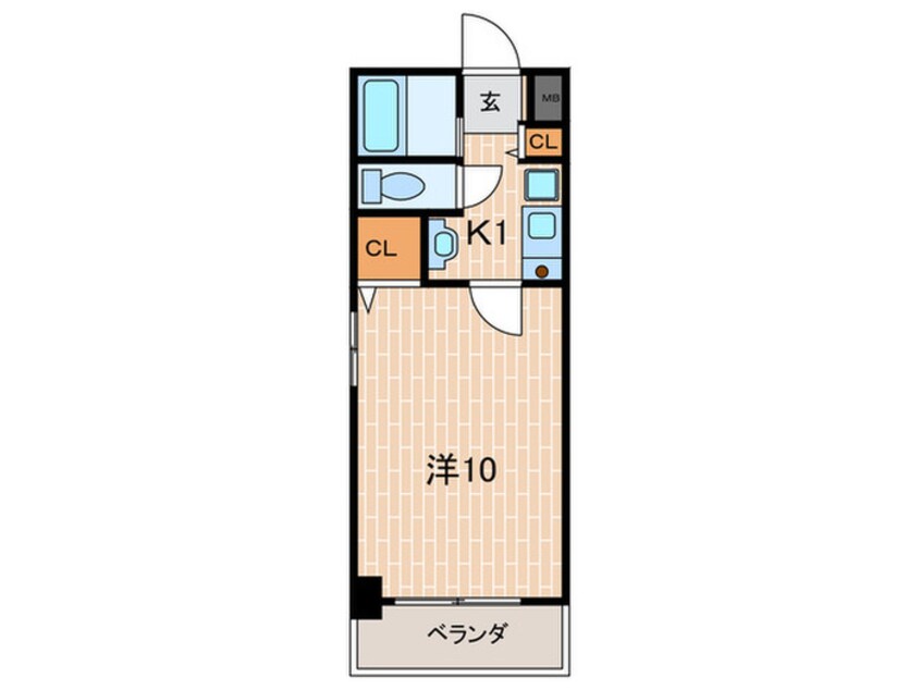 間取図 エレガンス白鳥