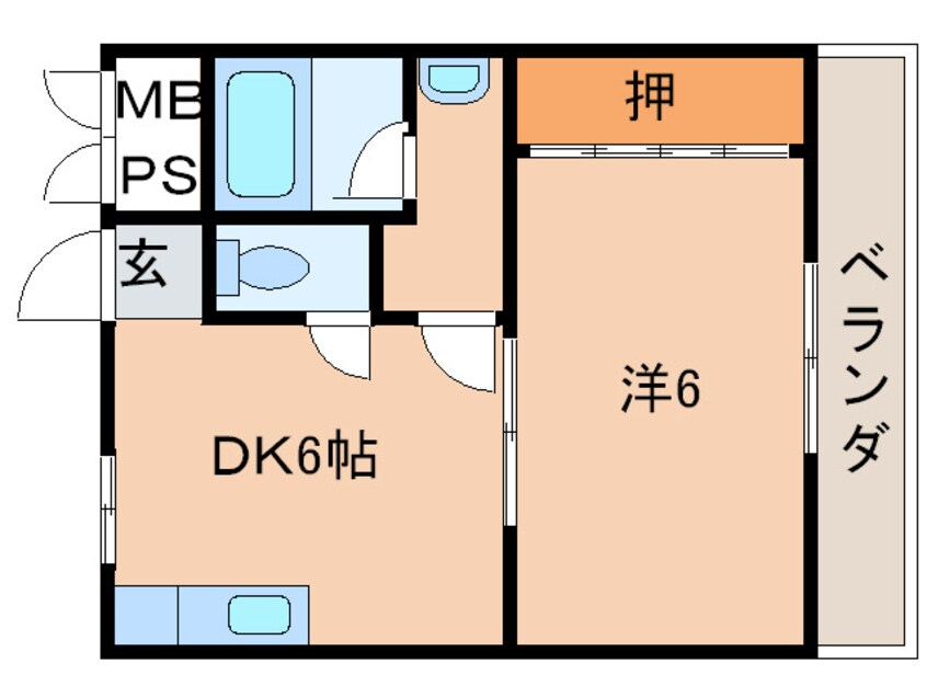 間取図 第２グレース安田