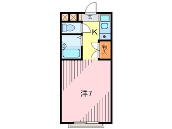 間取図 サンライト仁川