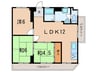 リアルティ大久保駅前 3LDKの間取り