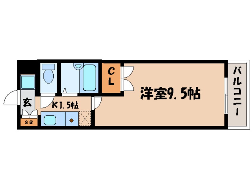 間取図 プラティアＳＥＴＡ