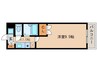 プラティアＳＥＴＡ 1Kの間取り