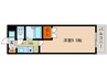 プラティアＳＥＴＡ 1Kの間取り