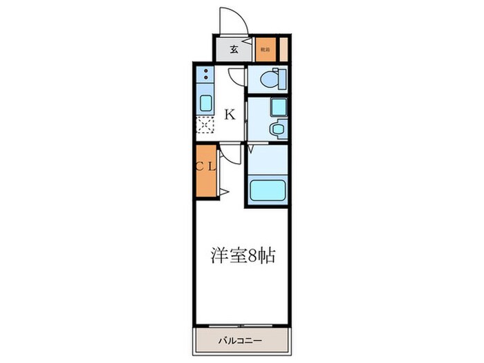 間取り図 ﾍﾞﾗｼﾞｵ雅び京都洛北ｶﾞｰﾃﾞﾝ(512)
