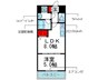 ベルファ－ス緑地公園 1LDKの間取り