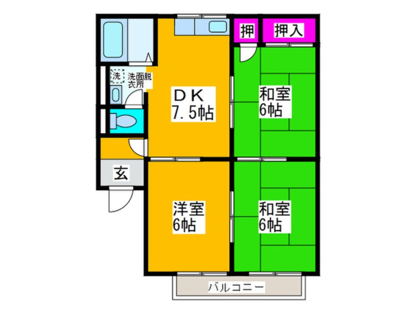 間取図 メゾンプリオール