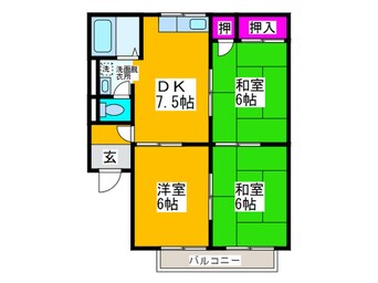 間取図 メゾンプリオール