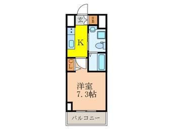 間取図 エグゼ新大阪南（804）