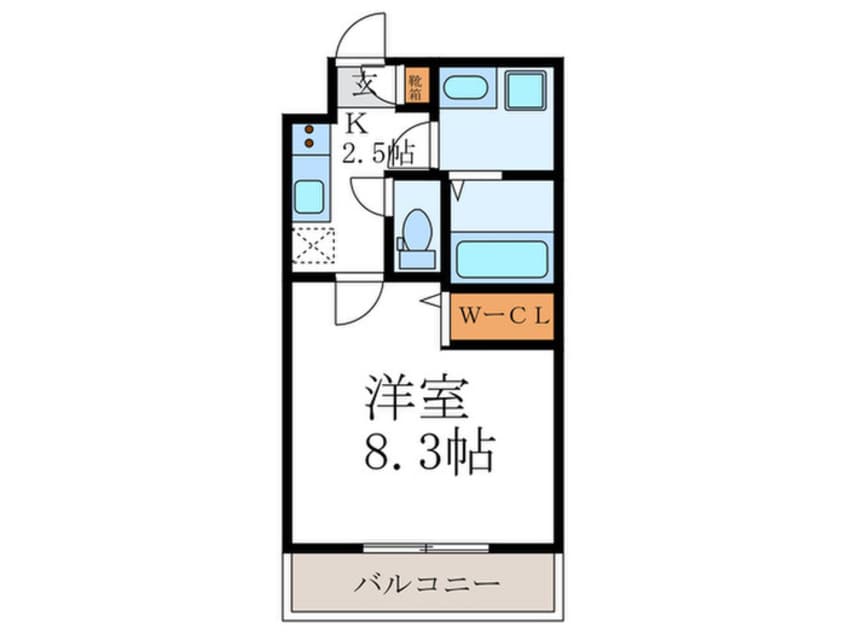 間取図 サクシード京都御所西