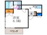 Graffiti　Matsui 1Kの間取り