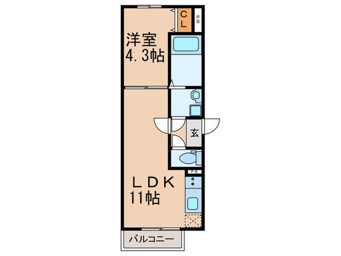 間取り図 ミラージュ垂水