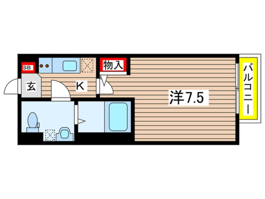 間取図 A・CORSO太秦