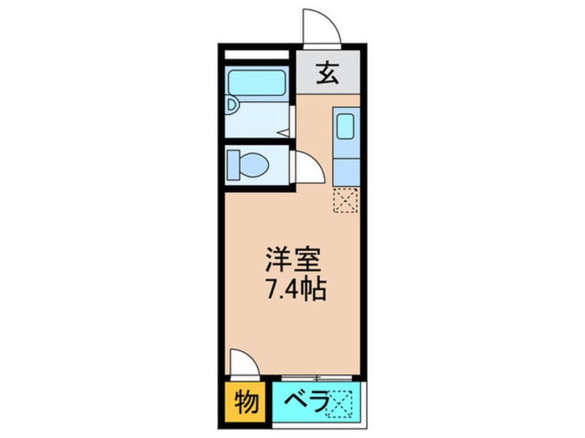 間取図 アンベリール守口