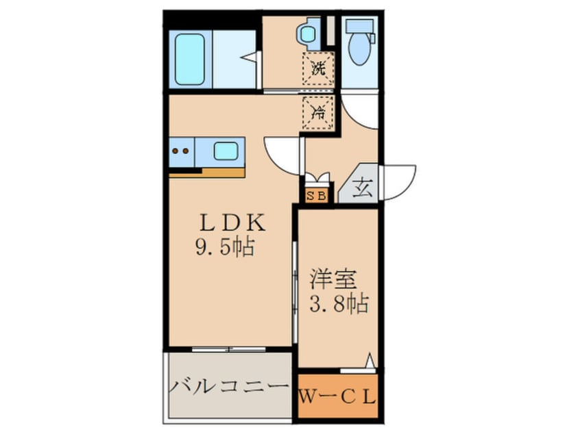 間取図 Arto桂川