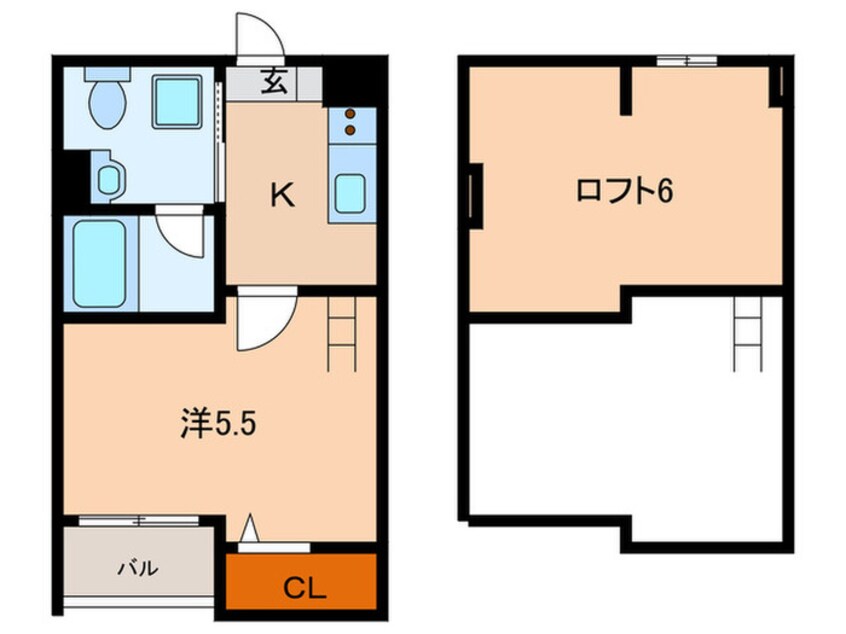 間取図 メゾンド　イスティクラール